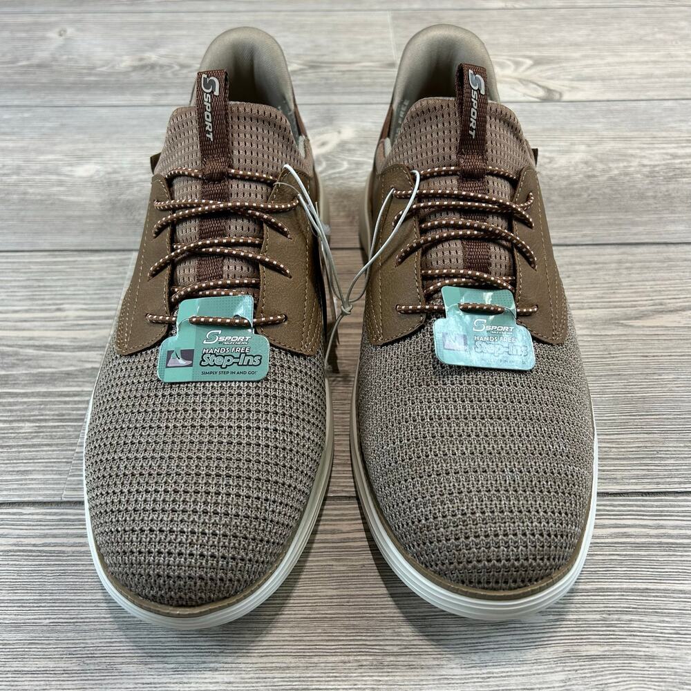 S SPORT BY SKECHERS Donovan Step Ins Sneakers Light Brown 10 NWT - Picture 4 of 7